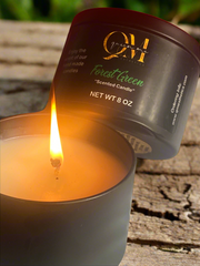 Forest Green Candle