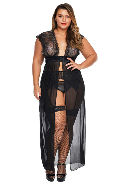 Locked Away Lover Lingerie Gown